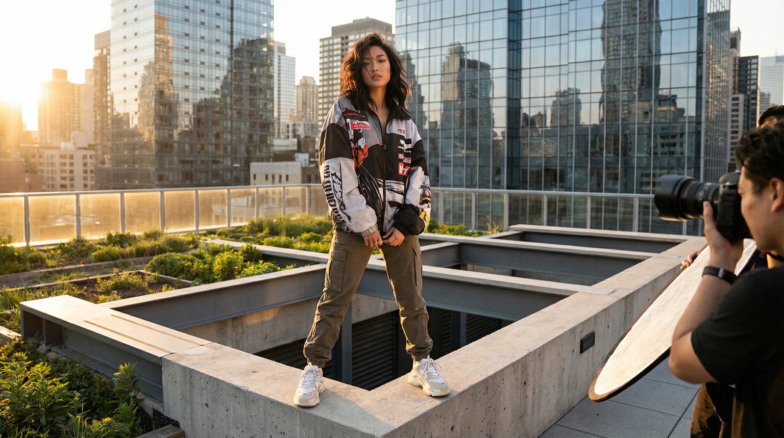 小马拉大车都市街拍短视频