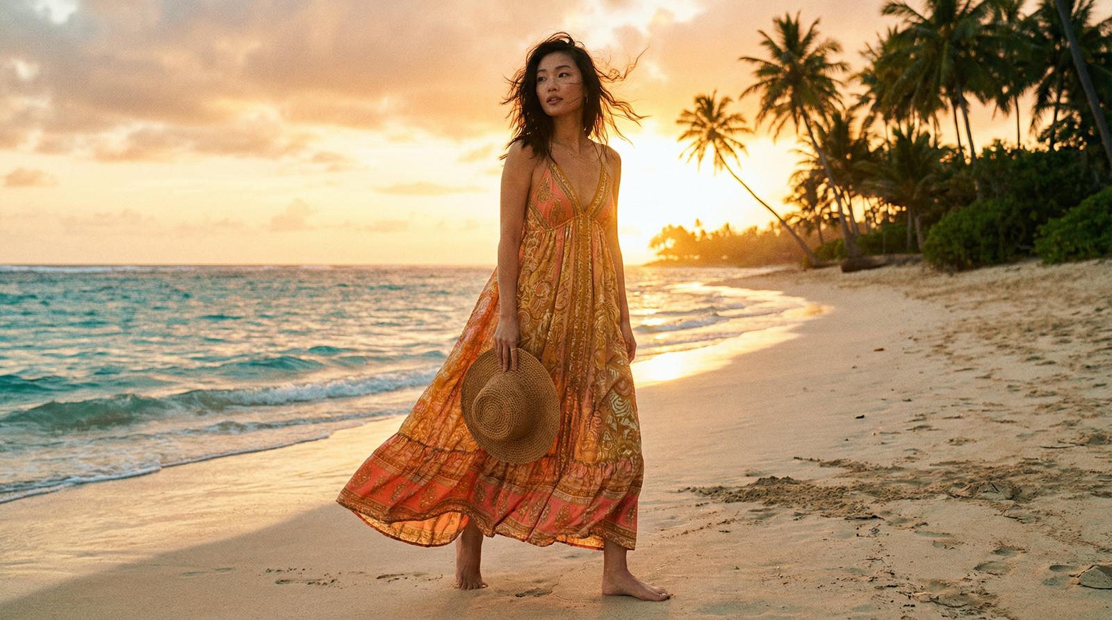 小马拉大车海滩度假视频